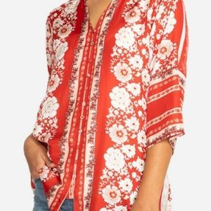 Johnny Was Zoi print blouse